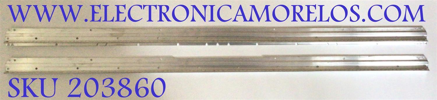 KIT DE LED'S PARA TV LG ( 2 PZ ) / NUMERO DE PARTE 73.42T09.004-0-SN1 DOWN / 73.42T09.005-0-SN1 UP / 100112 / MODELO 42LE5400
